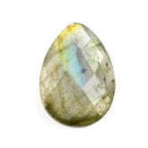 GREY LABRADORITE BRIOLETTE PEAR (COPPER) 10X7MM 1.67 Cts.