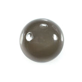 GREY MOONSTONE PLAIN ROUND CAB (MEDIUM)(OPAQUE)(CLEAN) 9.00X9.00 MM 2.73 Cts.