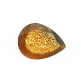 GOLDEN MOONSTONE CUT PEAR 16X12MM 6.85 Cts.