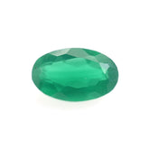 GREEN ONYX CUT OVAL 5X3MM 0.23 Cts.