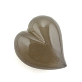 GREY AGATE SACRED HEARTS (HALF DRILL) 17.50X16MM 17.40 Cts.