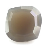 GREY AGATE STEP CUT ONION 14MM 8.48 Cts.