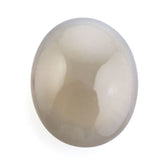 GREY AGATE LENTIL OVAL 10X8MM 1.93 Cts.