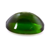 GREEN TOURMALINE CATS EYE OVAL CAB 9X7MM 2.20 Cts.