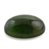 GREEN TOURMALINE OVAL CAB (DARK) 14X10MM 7.21 Cts.