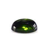 GREEN TOURMALINE OVAL CAB (DARK) 7X5MM 0.92 Cts.