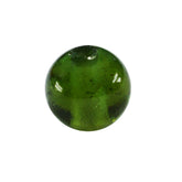 GREEN TOURMALINE (WHITE INCLUSION) PLAIN ROUND BALLS (FULL DRILL 1.50MM) 6MM 1.72 Cts.
