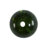 GREEN TOURMALINE (WHITE INCLUSION) PLAIN ROUND BALLS (FULL DRILL 1.50MM) 8MM 3.90 Cts.