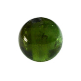 GREEN TOURMALINE (WHITE INCLUSION) PLAIN ROUND BALLS (FULL DRILL 1.50MM) 8MM 3.90 Cts.