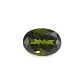 GREEN TOURMALINE CUT OVAL (VERY DARK) 7X5MM 0.79 Cts.