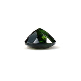 GREEN TOURMALINE CUT ROUND (VERY DARK) 6.50MM 1.02 Cts.