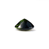GREEN TOURMALINE CUT ROUND (VERY DARK) 6MM 0.75 Cts.