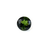 GREEN TOURMALINE CUT ROUND (VERY DARK) 4MM 0.28 Cts.