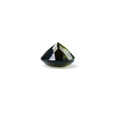 GREEN TOURMALINE CUT ROUND (VERY DARK) 4MM 0.28 Cts.