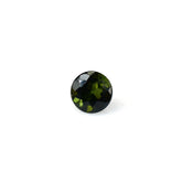 GREEN TOURMALINE CUT ROUND (VERY DARK) 3.20MM 0.13 Cts.