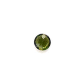 GREEN TOURMALINE CUT ROUND (DARK/CLEAN) 2.60MM 0.08 Cts.
