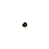 GREEN TOURMALINE CUT ROUND (VERY DARK) 1.40MM 0.02 Cts.