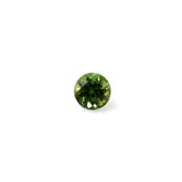 GREEN TOURMALINE CUT ROUND (DARK/SI) 2.70MM 0.08 Cts.