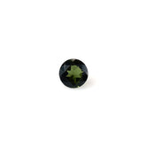 GREEN TOURMALINE CUT ROUND (VERY DARK/SI) 2.75MM 0.09 Cts.