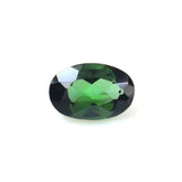 GREEN TOURMALINE CUT OVAL (DARK) 6X4MM 0.44 Cts.