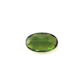 GREEN TOURMALINE CUT OVAL (DARK) 5X3MM 0.23 Cts.