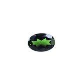 GREEN TOURMALINE CUT OVAL (VERY DARK) 6X4MM 0.38 Cts.