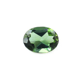 GREEN TOURMALINE CUT OVAL (DARK/SI) 4X3MM 0.17 Cts.