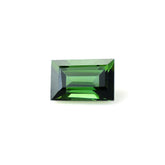 GREEN TOURMALINE CUT BAGUETTE (DARK) 6X4MM 0.60 Cts.