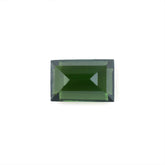 GREEN TOURMALINE CUT BAGUETTE (DARK) 6X4MM 0.60 Cts.