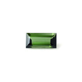GREEN TOURMALINE CUT BAGUETTE (DARK) 6X3MM 0.30 Cts.