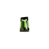 GREEN TOURMALINE CUT TAPER BAGUETTE (DARK) 4X2.50X2MM 0.15 Cts.