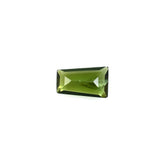 GREEN TOURMALINE CUT TAPER BAGUETTE (MEDIUM/SI) 4X2.50X2MM 0.15 Cts.