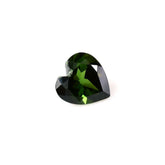GREEN TOURMALINE CUT HEART (DARK) 5MM 0.55 Cts.