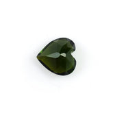 GREEN TOURMALINE CUT HEART (DARK) 5MM 0.55 Cts.