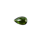 GREEN TOURMALINE CUT PEAR (DARK/SI) 5X3MM 0.22 Cts.