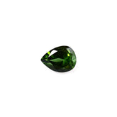 GREEN TOURMALINE CUT PEAR (DARK/SI) 4X3MM 0.15 Cts.