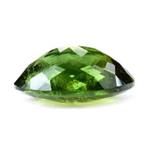 OLD GREEN TOURMALINE CHECKER CUT OVAL (DARK/HI) 14X10MM 6.00 Cts.