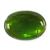 OLD GREEN TOURMALINE OVAL CAB (DARK/HI) 14X10MM 6.22 Cts.
