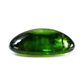 OLD GREEN TOURMALINE OVAL CAB (DARK/HI) 14X10MM 6.22 Cts.