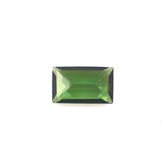 GREEN TOURMALINE CUT BAGUETTE (DARK) 5X3MM 0.28 Cts.