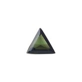 GREEN TOURMALINE CUT TRIANGLE (VERY DARK) 5.20MM 0.50 Cts.
