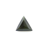 GREEN TOURMALINE CUT TRIANGLE (VERY DARK) 5.20MM 0.50 Cts.