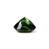 GREEN TOURMALINE CUT CUSHION (DARK) 7MM 1.40 Cts.
