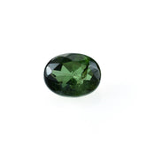 GREEN TOURMALINE CUT OVAL (DARK) (HI) 4.00X3.00MM 0.19 Cts.