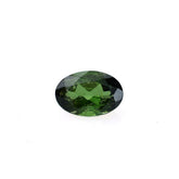 GREEN TOURMALINE CUT OVAL (DARK) (HI) 6.00X4.00MM 0.47 Cts.