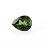 GREEN TOURMALINE CUT PEAR (DARK) (HI) 4.00X3.00MM 0.15 Cts.