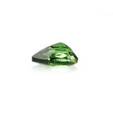 GREEN TOURMALINE CUT PEAR (DARK) (HI) 6.00X4.00MM 0.42 Cts.