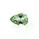 GREEN TOURMALINE CUT PEAR (LITE) (CLEAN) 6.00X4.00MM 0.43 Cts.