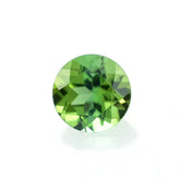 GREEN TOURMALINE CUT ROUND (MEDIUM/CLEAN) 5.00X5.00MM 0.50 Cts.