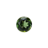GREEN TOURMALINE CUT ROUND (DARK) (CLEAN) 3.00X3.00MM 0.12 Cts.